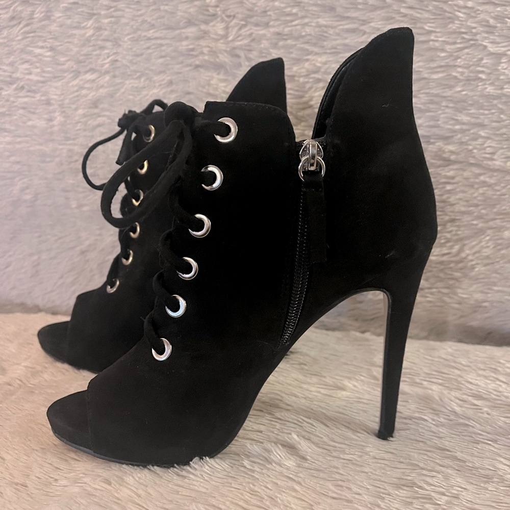 Aldo Women’s Peep-Toe Ankle Booties, Size 8